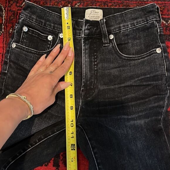 Jcrew 9” High rise Toothpick - Picture 3 of 9